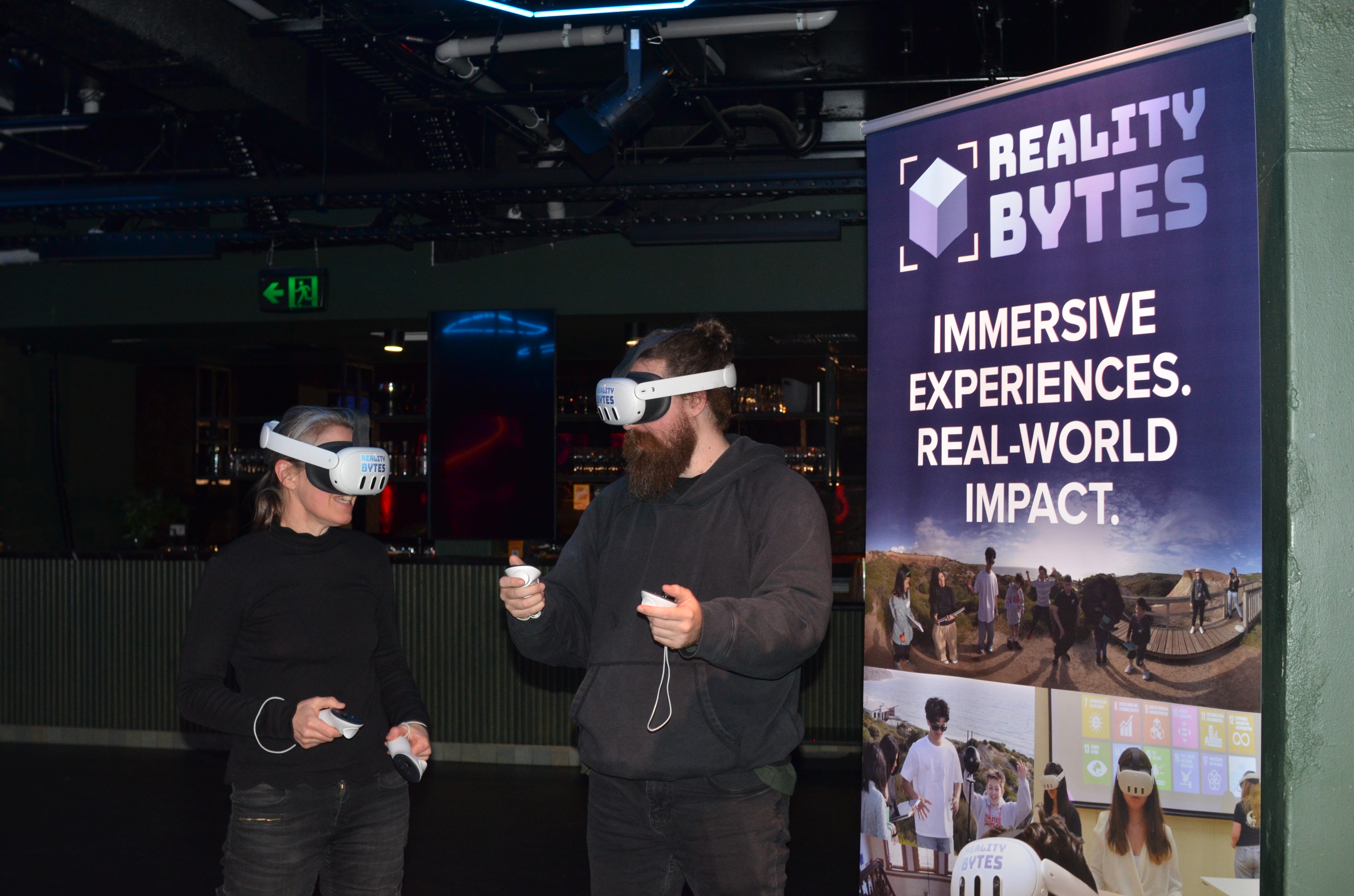 Reality Bytes VR workshop at ILA